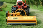 Vineyard-orchard mulchers